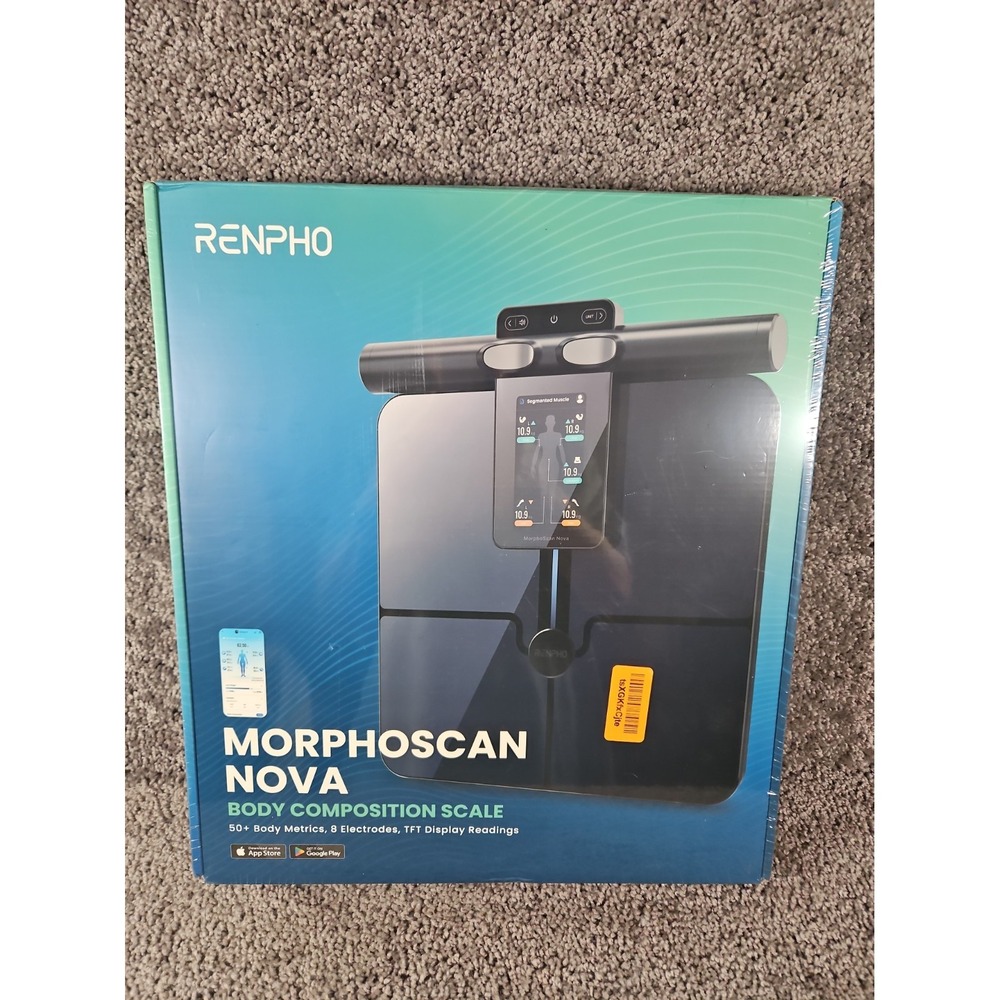 Renpho Morphoscan Nova Body Composition Smart Scale 50+ Body Metrics - Sealed